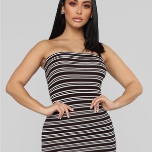 Fashion Nova Summer Stripe Dress